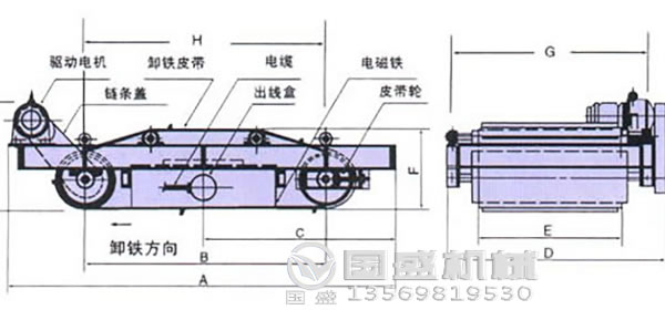 生活垃圾處理專用除鐵器磁芯