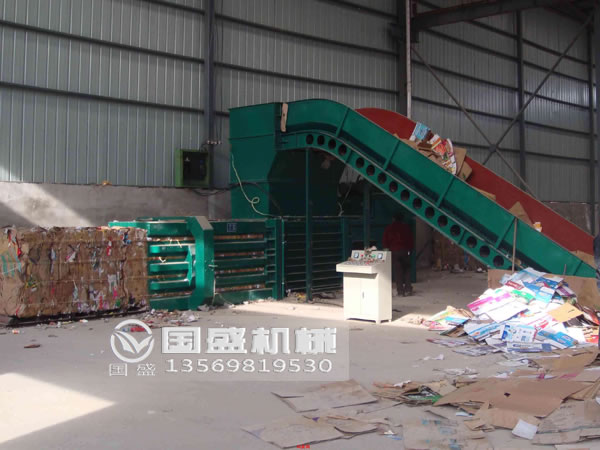 生活垃圾處理壓縮打包機