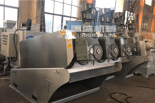 污水廠用疊螺污泥脫水機