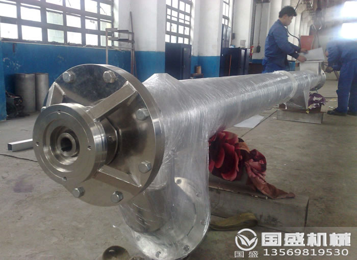 垃圾用有軸螺旋輸送機