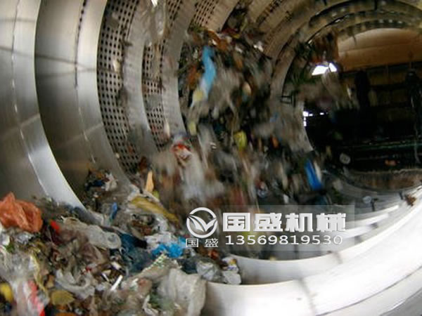 生活垃圾滾筒篩故障處理