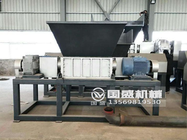 垃圾破碎篩分現(xiàn)場