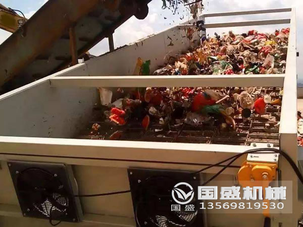 生活垃圾彈跳篩處理