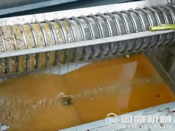 餐廚垃圾螺旋壓榨機