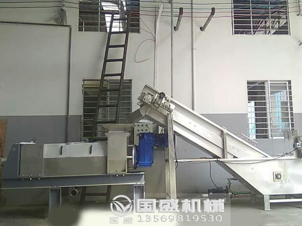 餐廚垃圾脫水機組成